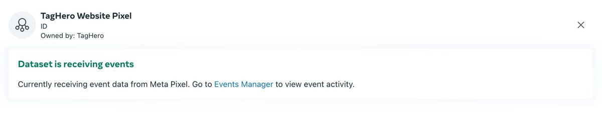 Also a couple of small, but cool &amp; useful updates in Meta Business Manager - Datasets now indicate if they're owned by another BM and the channels sending data (i.e. "Pixel" and "Conversion API") right in the list of Datasets