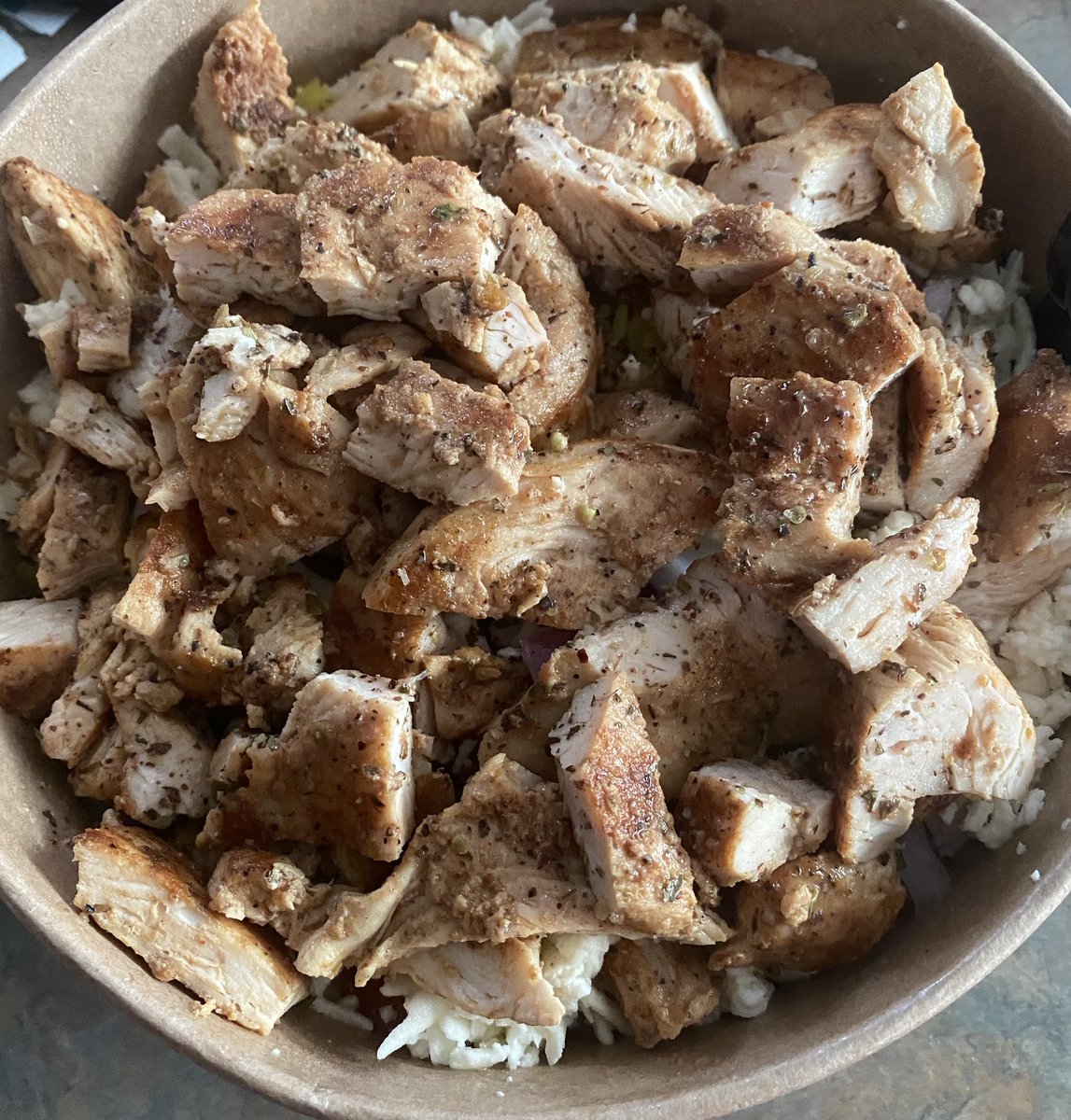 Bro I’m in heaven right now, this shawarma bowl is so good
