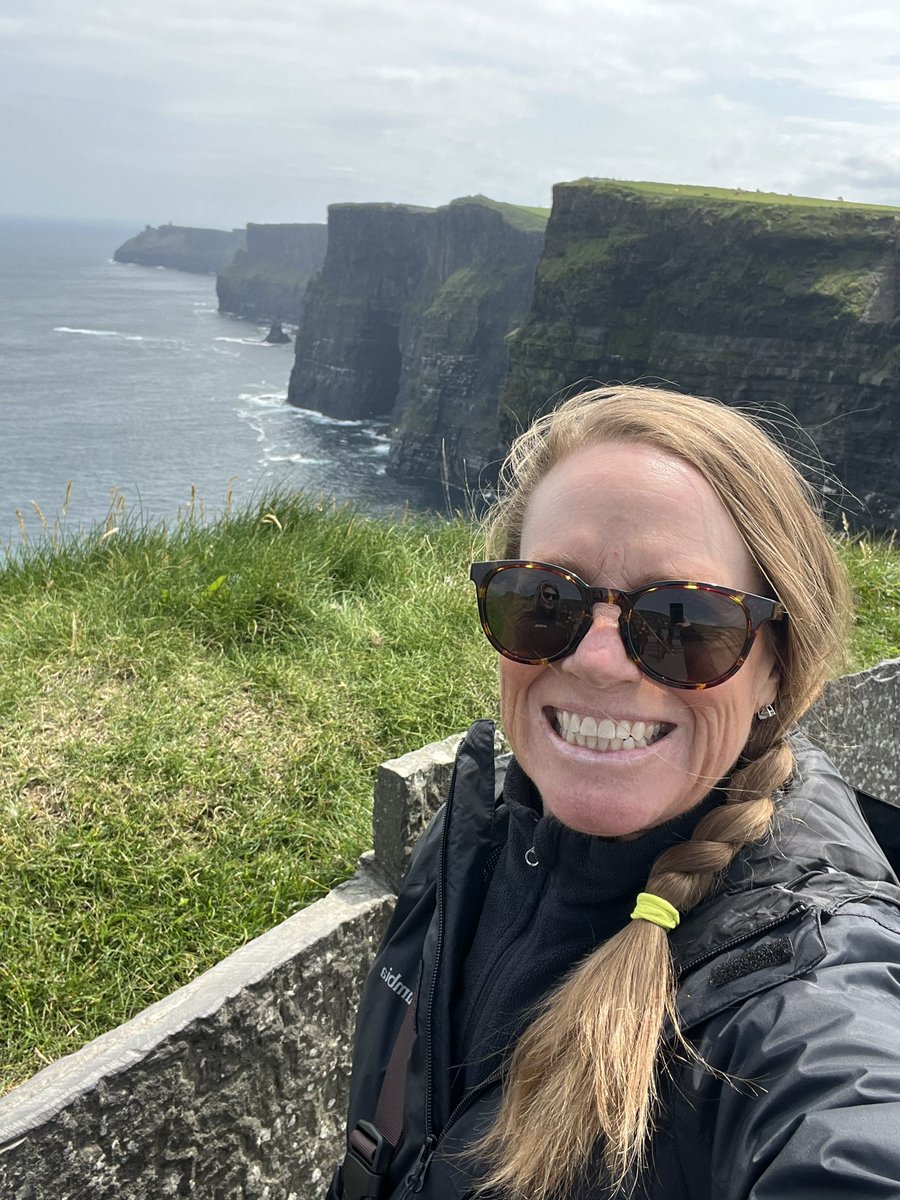 Not a bad view! #cliffsofmoher