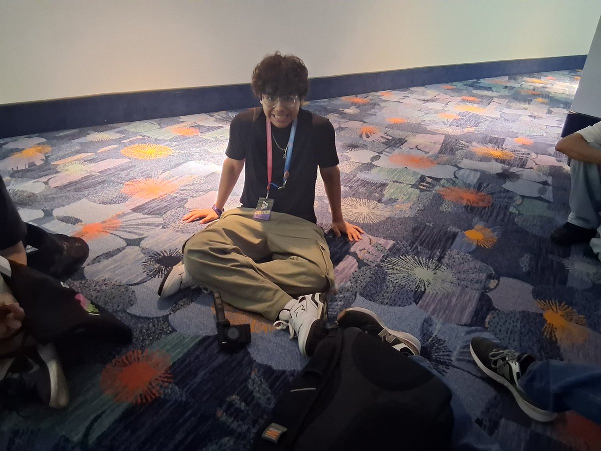 Nobody wants to sit next to him because he smells like fish