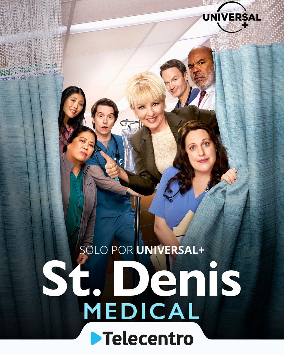 🩺 ¡Llegó la comedia más desopilante del mundo médico! 😂

St. Denis Medical ya está disponible en #UniversalPlus y si aún no te suscribiste… te damos la receta ideal:

✨ 1 mes GRATIS + 2 meses al 50% si activás tu suscripción desde la Sucursal Virtual de Telecentro