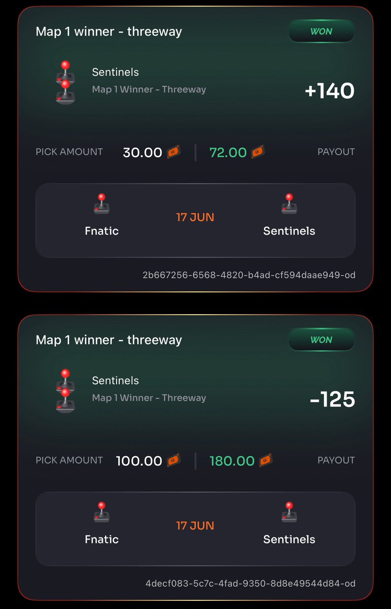 equinoxlocks's tweet photo. YOU NEED TO GET ON REBET, OR YOU ARE MISSING FREE BREAD📢

Past 2 days we CASHED over $500🎉🎉

They offer ESPORTS MLs and you don’t need to use crypto either 

$100 MAX DEPOSIT MATCH
📝 USE CODE: U-JIM-HUA-W8

#gamblingx #esports #moneyline https://t.co/FCG0sbc1g2