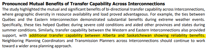 _n414's tweet photo. @ReliableAB Did you see NERC’s Interregional Transfer Capability Study Canadian Analysis?

Would be great to have additional interties with SK - one by Lloyd, another by Provost / Macklin. https://t.co/OomEtFUTUk