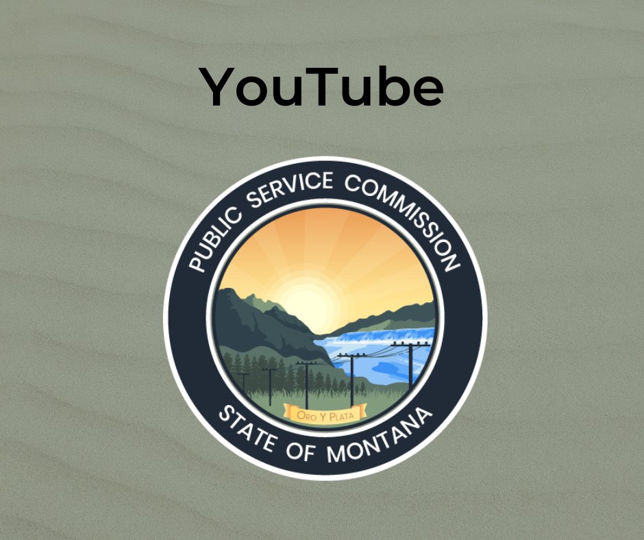 The hearing on Docket 2024.05.053 NorthWestern Energy Rate Case has concluded.  You can watch it on our YouTube channel: bit.ly/3JnQPpU
#mtnews #mtpol