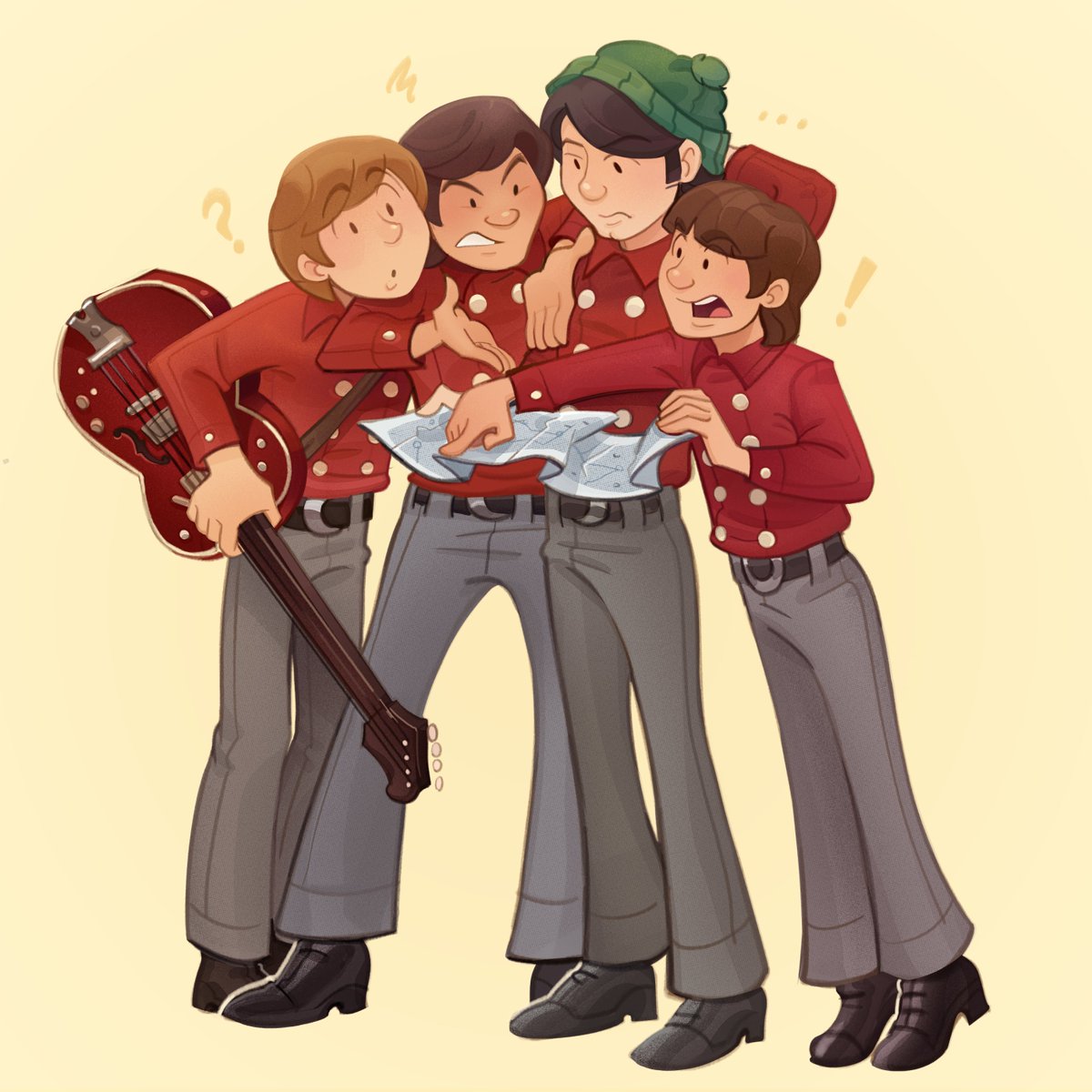 🧭 "see? i told you man, we're lost!"