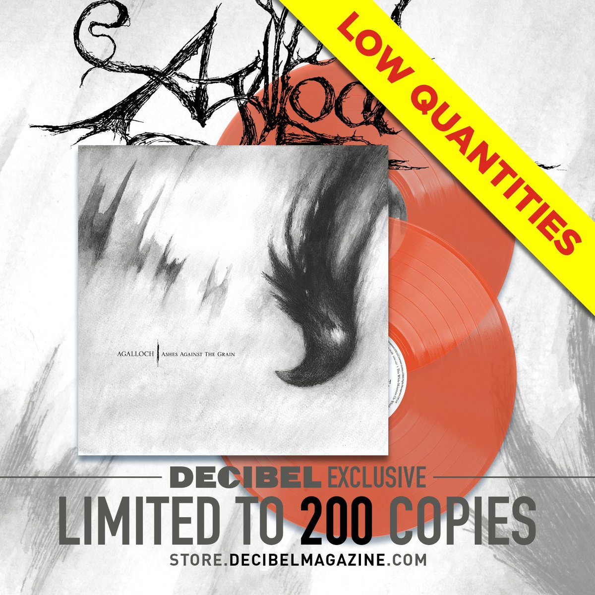 dbmagazine's tweet image. Today we announced pre-orders of exclusive new vinyl variants from @castratorband and @agalloch_official, the latter of which is down to just 60 copies in stock. Grab one now before it's too late!

Pre-order here!: tinyurl.com/dbvinyl

#Castrator #Agalloch #rarevinyl