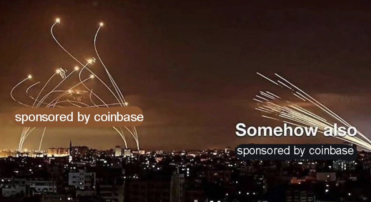 #sponsored by coinbase 
H2FXGp2YRJJyo1Yt8vo9Ln6Dkn8d6Vzb26zyQPVnpump