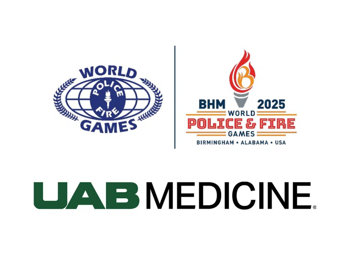 UAB Medicine is proud to be the official medical provider for the 2025 World Police &amp; Fire Games! We’re honored to support thousands of first responders from around the world throughout this global event, hosted right here in Birmingham.🌎👮‍♀️🧑‍🚒

🔗 brnw.ch/21wTvTd
