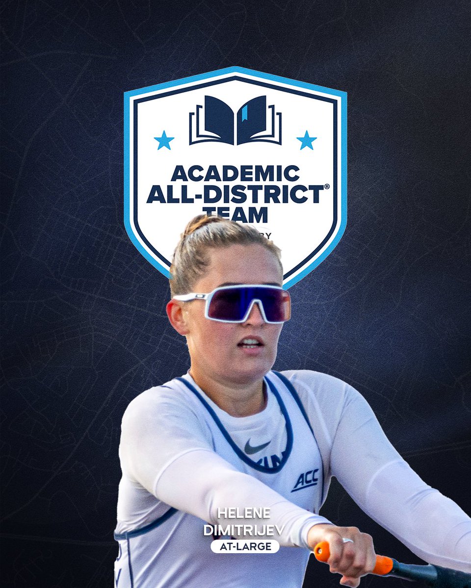 Congrats to Helene on her CSC Academic All-District honor! 📚🔶⚔️🔷 #GoHoos