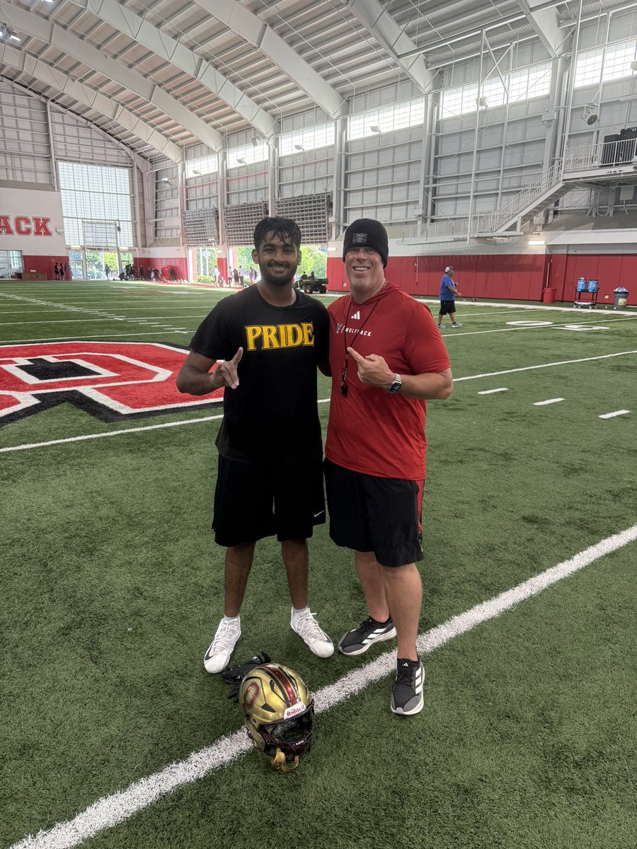 Raja Shahmir Ayub (@shammy_ayub) on Twitter photo Had a great camp experience at the NC state OL/DL academy. Thanks to <a href="/Coach2J/">Coach Garett Tujague</a> for giving me great tips on my pass sets. Had a great camp experience at the NC state OL/DL academy. Thanks to <a href="/Coach2J/">Coach Garett Tujague</a> for giving me great tips on my pass sets.