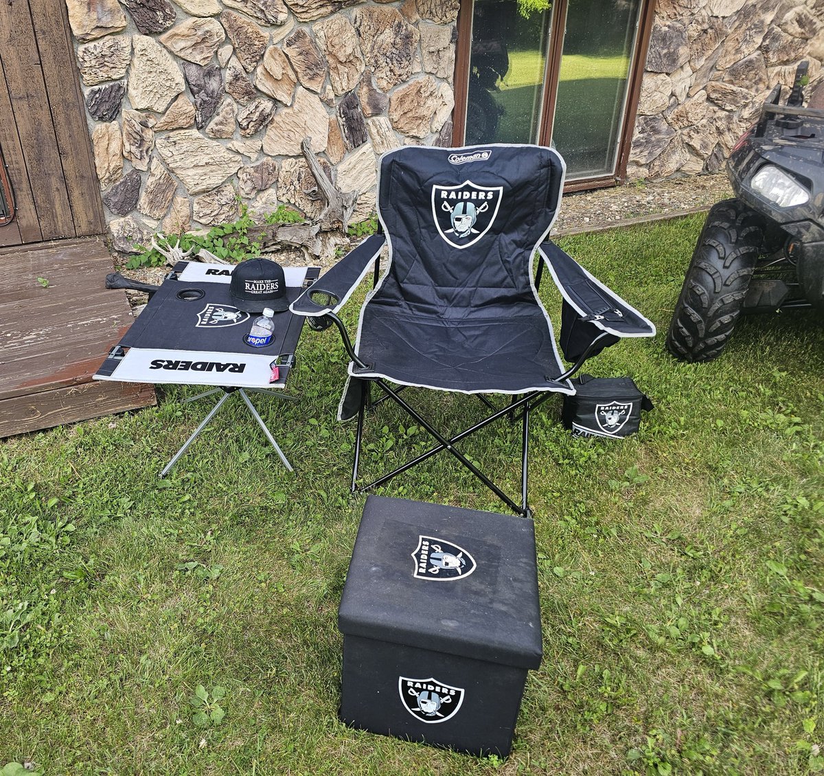 Yoshi ๐ญ๐ท (@yoshi08930257) on Twitter photo Got my set-up for the show tonight <a href="/RaidersFanRadio/">Raiders Fan Radio</a>. It's the summer of swag!!! Join us tonight for the raffle. Signed player jerseys and other things to win! Every dollar donated goes to the One Nation Foundation! ๐ดโโ ๏ธ๐ค Got my set-up for the show tonight <a href="/RaidersFanRadio/">Raiders Fan Radio</a>. It's the summer of swag!!! Join us tonight for the raffle. Signed player jerseys and other things to win! Every dollar donated goes to the One Nation Foundation! ๐ดโโ ๏ธ๐ค