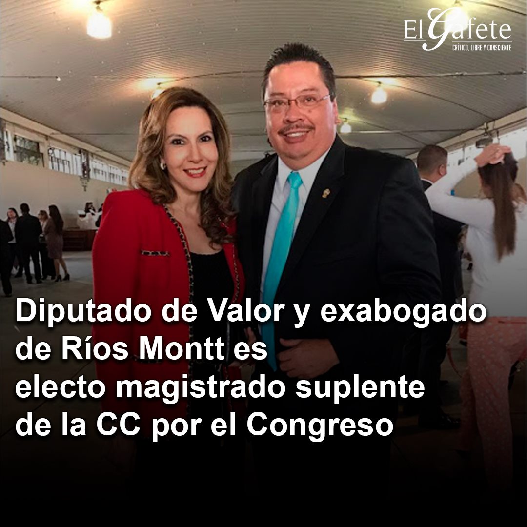 Abogangster del genocida,LUIS ROSALES, 
por medio de la alianza VALOR, VAMOS que gobernó en 2020 entro a la CC por parte del Congreso, falló a favor de Mondal en un sucio caso q por ello EEUU le quitó la visa. Votó en conta de la libertad de Zamora. Socio de la hija del genocida