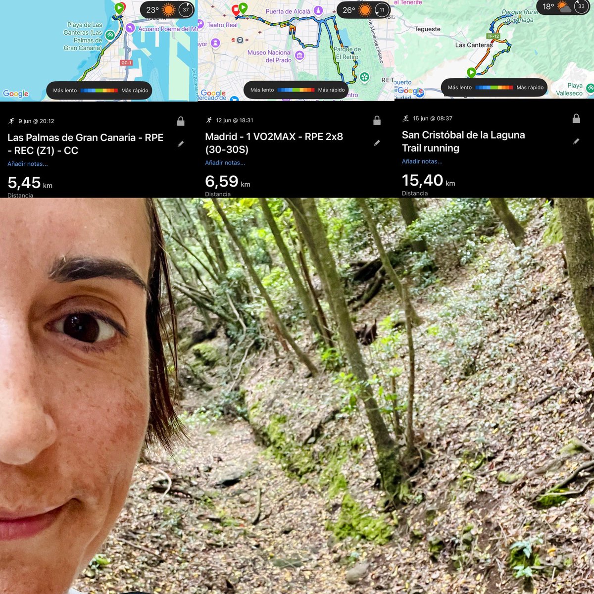 Es casi jueves y yo sin sumar la semana pasada 🤪 Dónde han ido a parar estos tres días? Modo caracol 🐌 más necesario que nunca. Domingo=kms para <a href="/KMSxELA/">KMSxELA</a> Sumando 27.44k y mañana entonces un jueves-lunes 🫧 Anaga es mi pulmón 🌿🍃