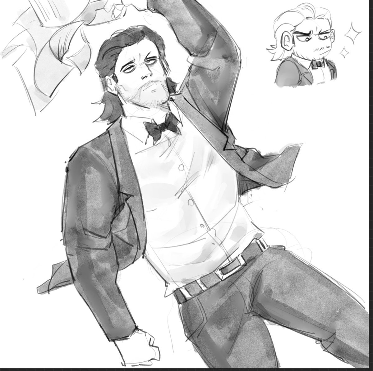 Dazzly_Razzly's tweet image. When the shift is over, Congressman Barnes doesn't give a damn no more
#buckybarnes