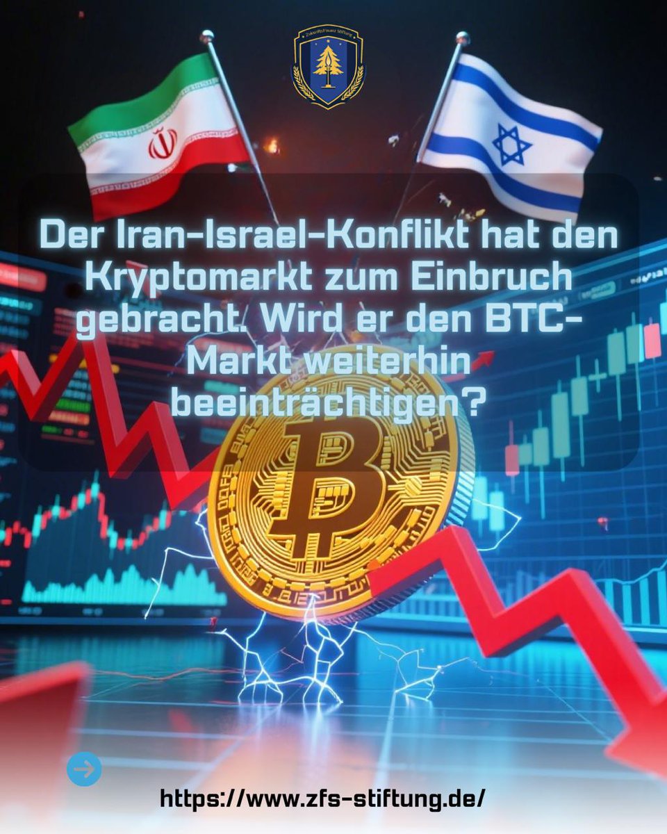 ZF_Stiftung's tweet photo. 🔥 Iran-Israel-Konflikt erschüttert Kryptomarkt: Wird BTC weiter unter Druck bleiben? LuxQuantum hilft dir, präzise zu handeln! 🚀

Die Eskalation des Iran-Israel-Konflikts mit israelischen Luftangriffen auf iranische Nuklearanlagen sorgt für globale Marktunruhen – der https://t.co/U2Gmx0TmJq