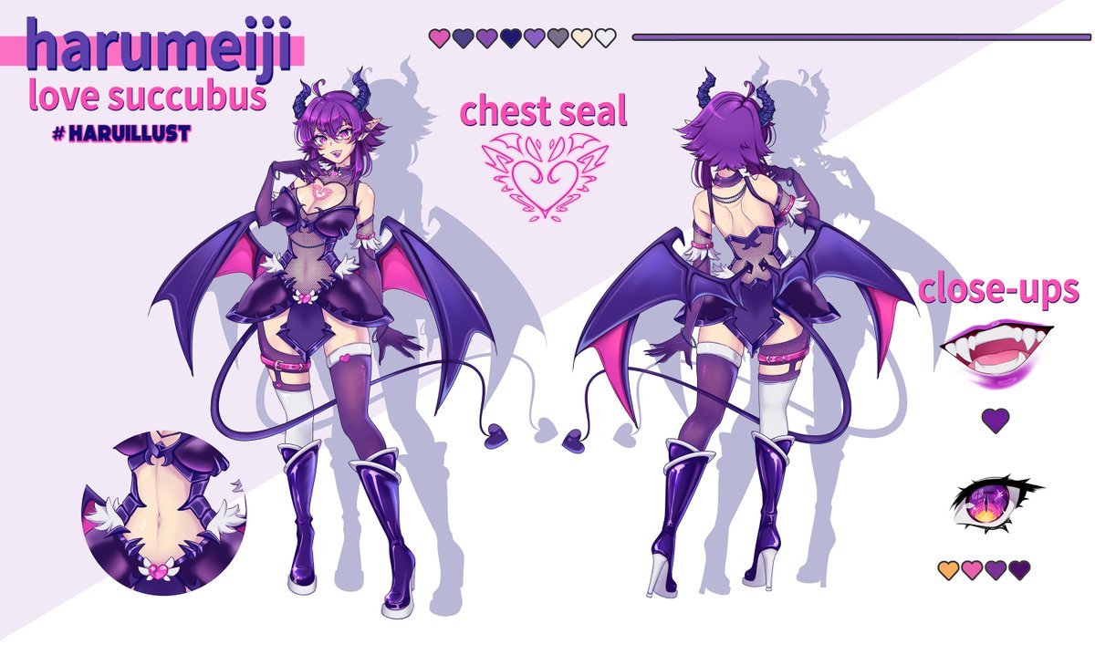 I finally have a sheet for haru!

🎨@/shadin_art ❤