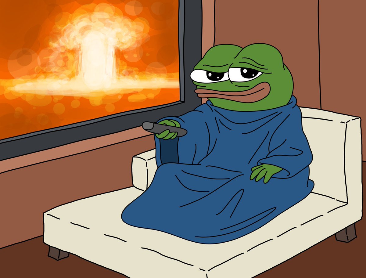 Kingpepe111's tweet image. Tonight’s vibe 📺💥

#KingPepe #CryptoNight #SHA256 #MemeCoin #war