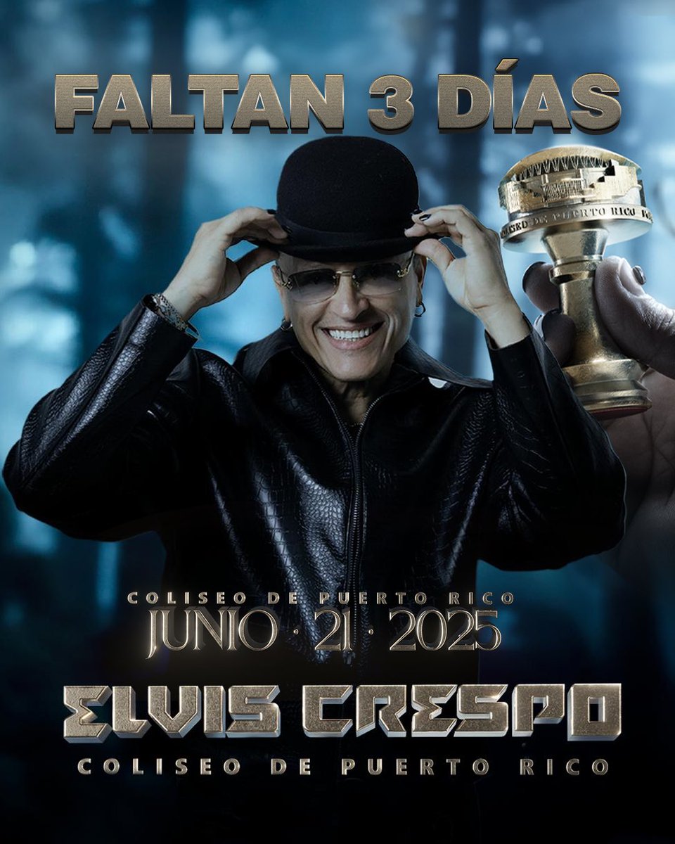 Multitudes! Estamos A solo 3 días de vivir la fiesta Bailable  más grande de todo Puerto Rico, gracias por hacer esto realidad. 🇵🇷🏟️

Nos vemos en el Choli este 21 de junio 🏹
#POETAHERIO 💿