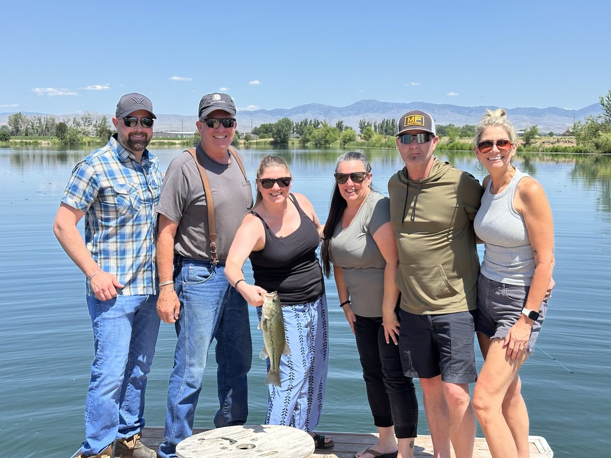 Mikeemoyle's tweet image. Great farm visit today from some of Moyle's Loyals & my new Texas friends.