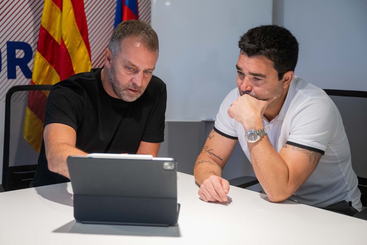 ‼️JUST IN: Deco and Hansi Flick met up and called Nico Williams today.

They also talked about other signings and departures.

— <a href="/10JoseAlvarez/">Jose Alvarez Haya</a>