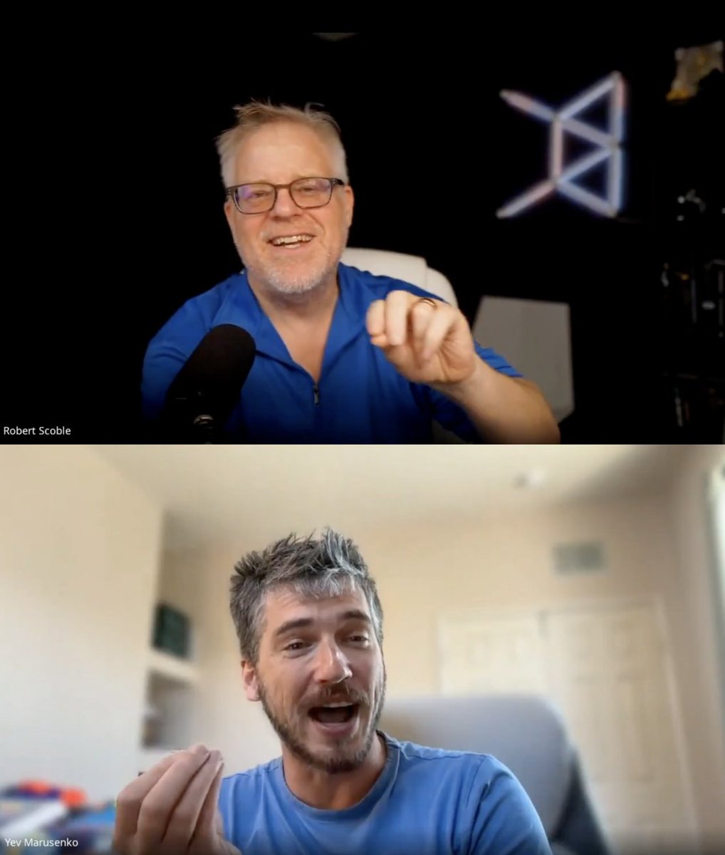 Had a nice thought-provoking chat with Robert Scoble <a href="/Scobleizer/">Robert Scoble</a> 

Help students cheat.
Help students learn.

Even though I have billions of video views, I'll admit it's mostly addictive silly entertainment. 

Gets views. Gets ad revenue. Playing the game to crack virality,