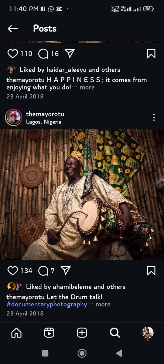 Mr <a href="/TheMayorOtu/">MO</a> is a blessing &amp; gift to our Nigerian photography community, for over an hour+ I was going through his IG page till I got to the oldest post, mehn a genius! 💯👑.

Tnk you so so much for all you do for us, may GOD continue to bless you abundantly 🙏❤️ <a href="/TheMayorOtu/">MO</a>