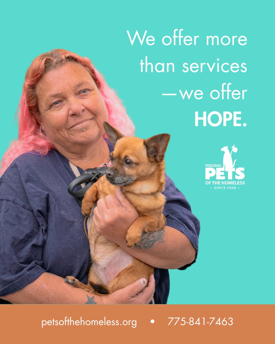 A new APA poll confirms what many of us already feel: pets improve mental health.
At Feeding Pets of the Homeless, we serve clients-62% of whom are women, many fleeing domestic violence-who rely on their pets not only for companionship but for protection.
We’re here to help!