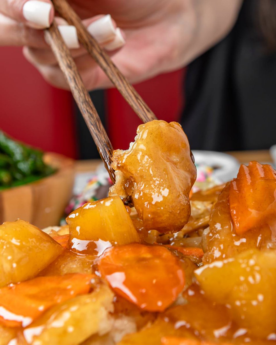 Sweet and Sour Chicken is always the move🤩