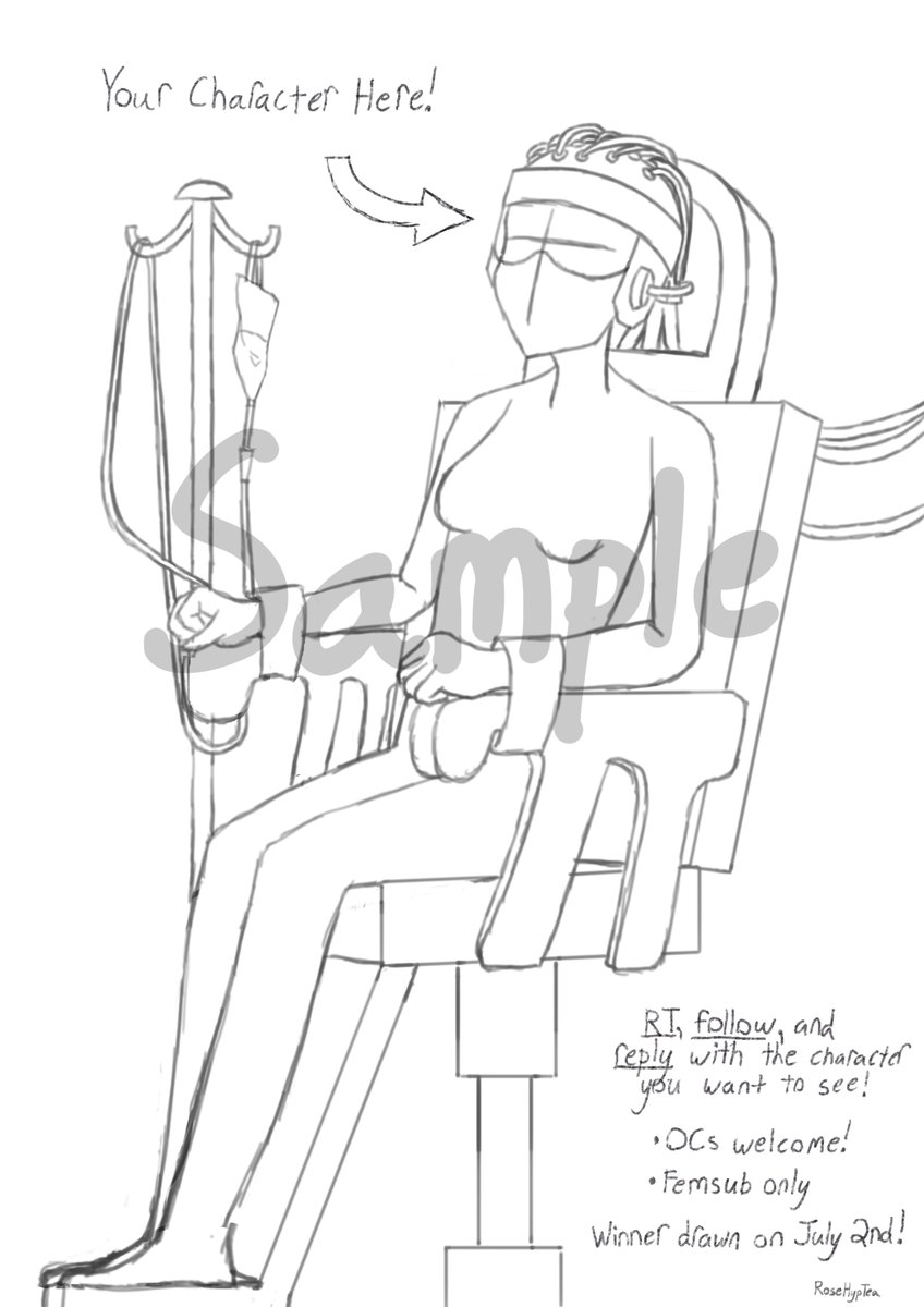 Brainwashing Helmet YCH Raffle! 🥳
Follow me, repost this post, and reply with the character you want to see get the helmet! Want a second chance? Follow me on 🟦☁️where I'm doing a second drawing!

RULES:
-OCs welcome!
-Femsub only
⚠️DRAWING ON JULY 2nd, 2025 AT 3PM EASTERN⚠️