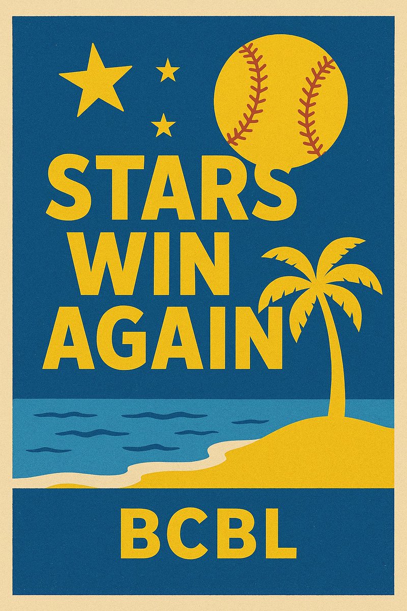 Rawlings_Stars's tweet image. 🌟 Final: Stars 11 - Mt. Pleasant 3 🌟
🌟 Highlight of the game: Back to back to back HR’s from Alex Kinery, Chance Hall, and Dylan Phillips. 🌟
🌟 Jackson Fitzwilson: 4 IP, 3 H’s, 2 ER’s, 4 BB’s, 4 K’s, W.
We think three in a row is called a win streak?