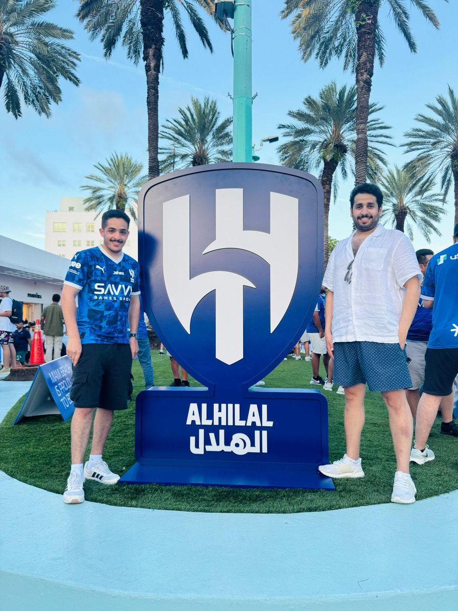 الشعبية لا تشترى أبداً…

شعبية الهلال دائماً وأبداً في أنحاء العالم ☝️💙

الشعبية الأعلى في ميامي 💙💙💙💙

| #FIFACWC