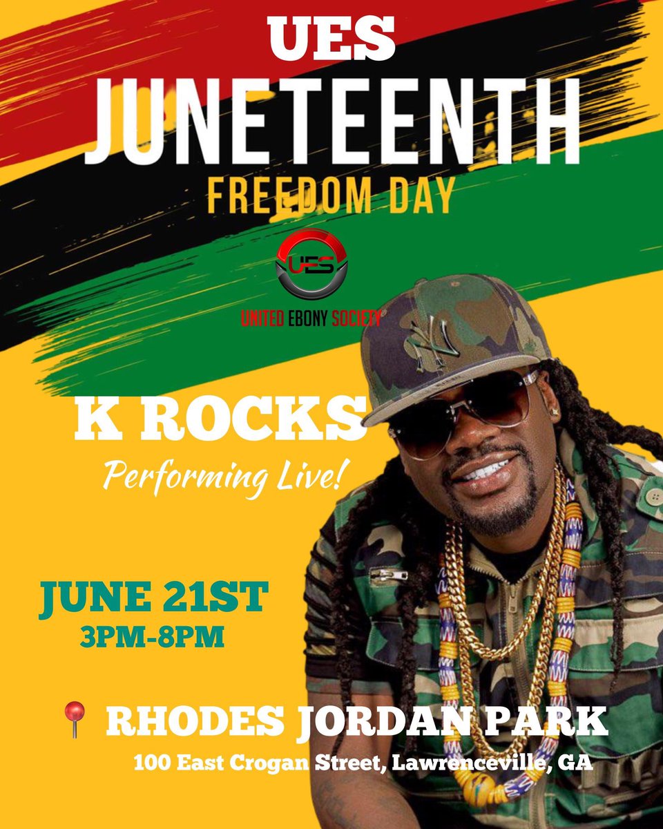 ATL pop out and let’s have fun this weekend #juneteenth2025 #better