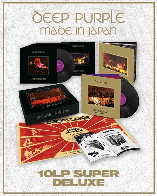 Deep Purple's 'Made In Japan Gets The Super Deluxe Treatment! The