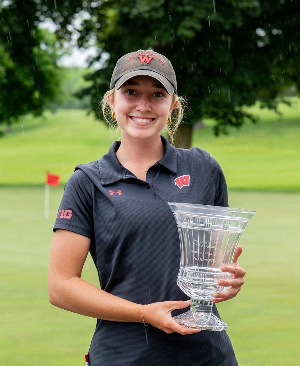 Izzi Stricker claims the 2025 Wisconsin Match Play Championship!! On Wisconsin!