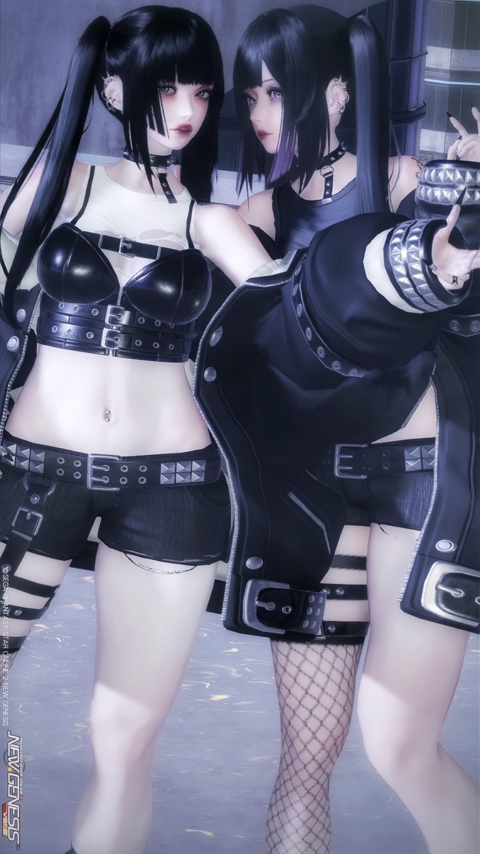 Luna_NGS_sub's tweet image. ネムレスでフレと撮影📷´-T2めちゃ可愛かった🖤
