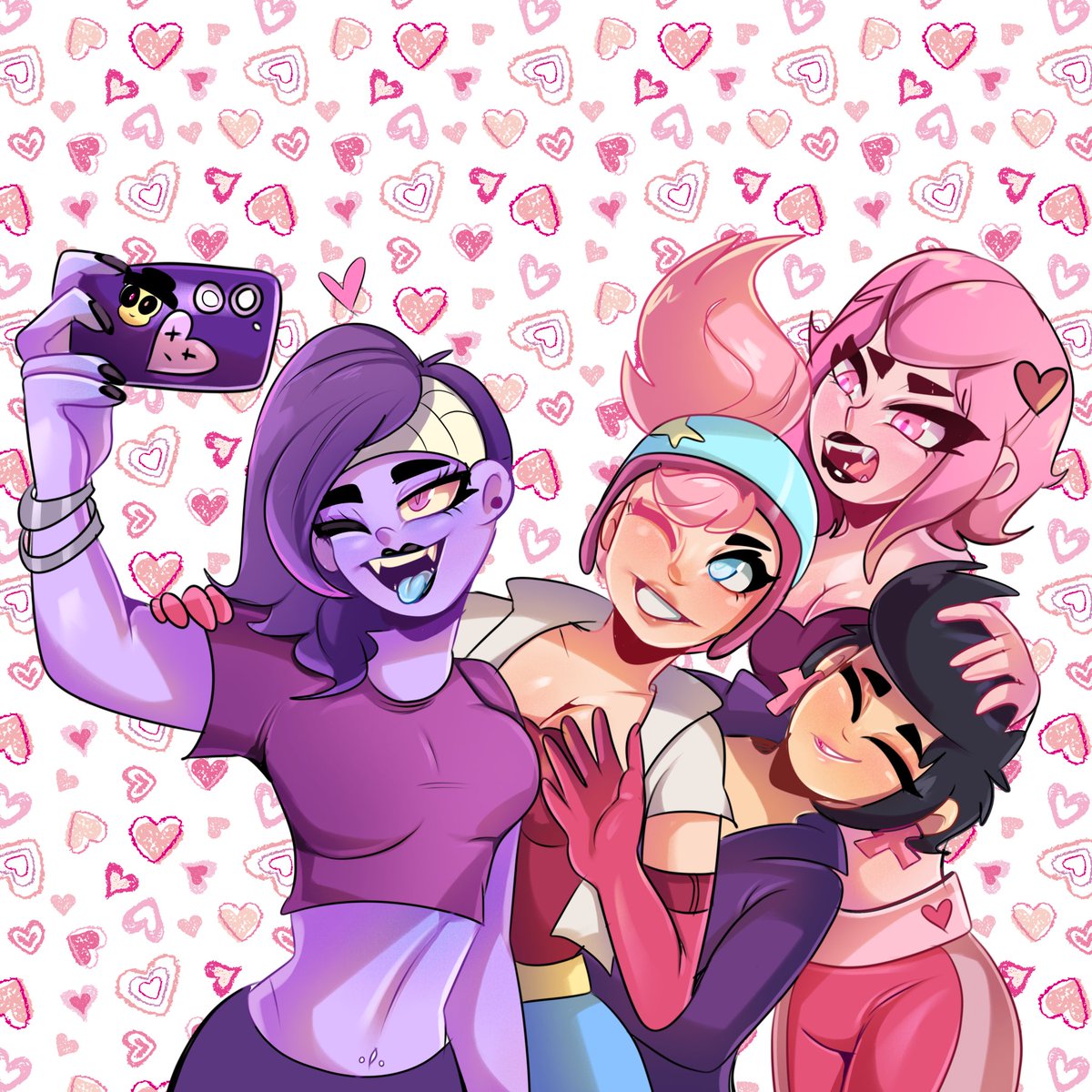 Selfie
#BrawlStarsArt 
#brawlstarsfanart 
#brawlstarsmelodie