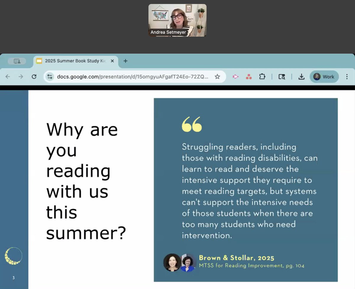 Marci Houseman (@marcihouseman) on Twitter photo I have been counting down to today's Book Study Kickoff with <a href="/reading_league/">The Reading League</a>!!
"We can build better systems..."
That is the WHY for diving into this book and I look forward to smaller group discussions with members of our Utah chapter of The Reading League!
#ItTakesALeague I have been counting down to today's Book Study Kickoff with <a href="/reading_league/">The Reading League</a>!!
"We can build better systems..."
That is the WHY for diving into this book and I look forward to smaller group discussions with members of our Utah chapter of The Reading League!
#ItTakesALeague
