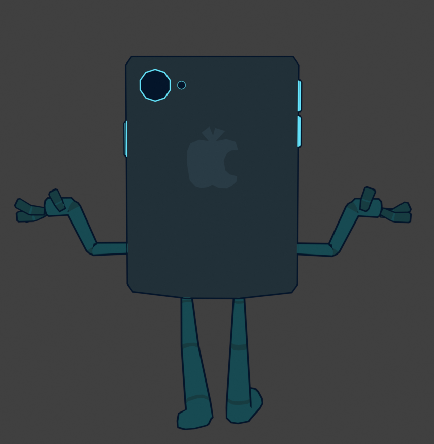 stylized mephone 4 model