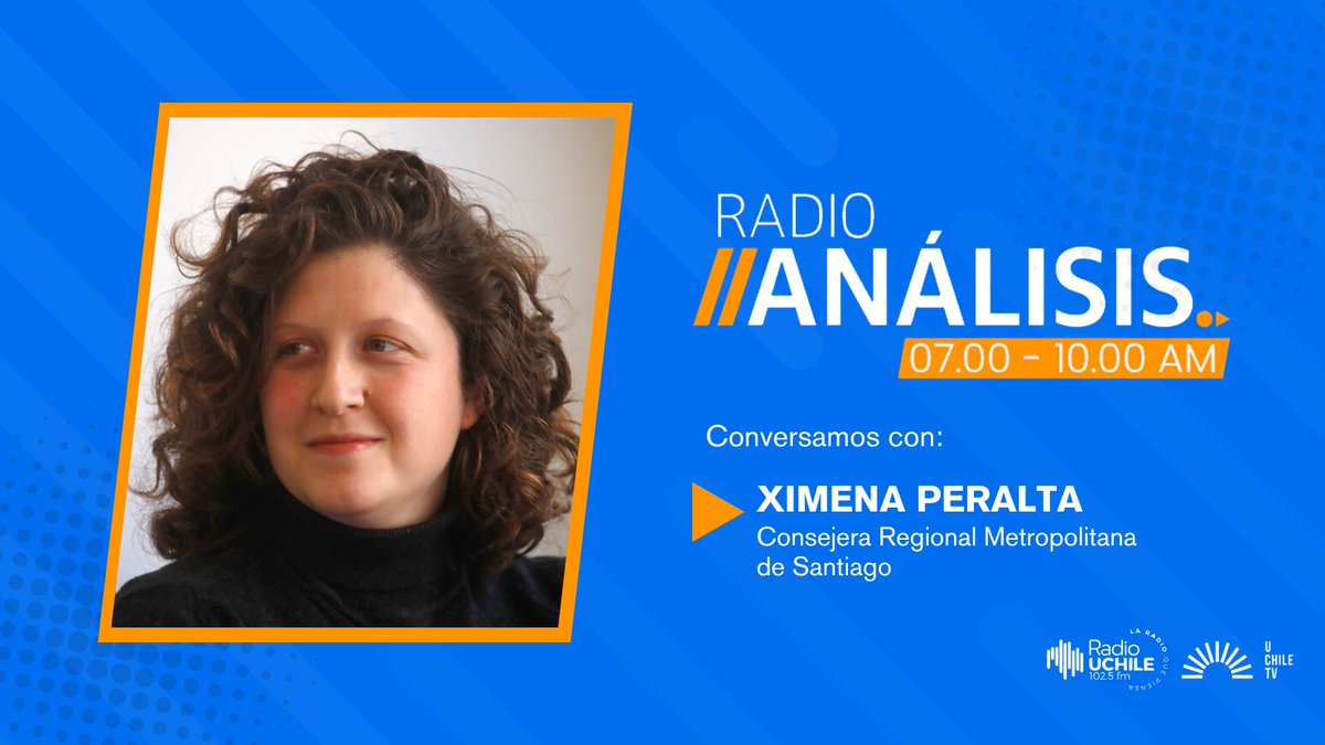 MAÑANA en #RadioAnálisis: la Consejera Regional Metropolitana de Santiago, <a href="/ximenaperaltafi/">Ximena Peralta Fierro</a> (FA), se refiere al nuevo informe de Contraloría que detectó irregularidades en la gestión del gobernador de la RM, Claudio Orrego, y el impacto político en contexto electoral.

📻102.5 FM