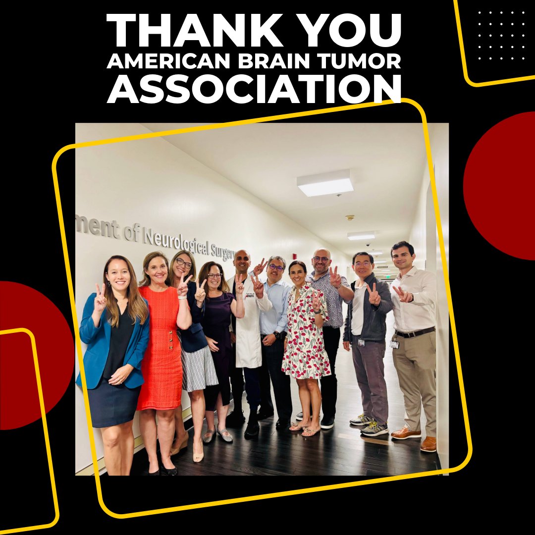 Big things happen when great minds come together. 💡🧠

Yesterday, we welcomed the leadership team from the American Brain Tumor Association to the USC Brain Tumor Center for a powerful day of collaboration. From cutting-edge research to critical funding needs, we explored how we