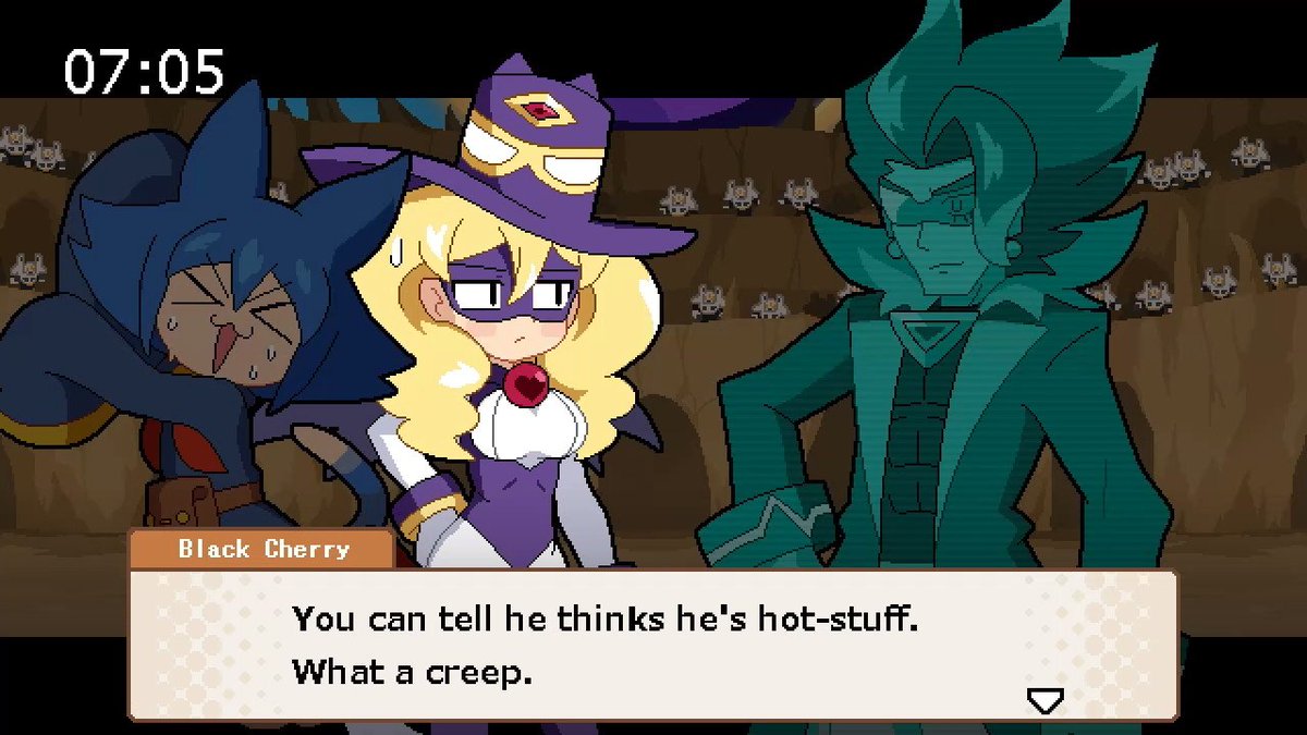 PixelOrbi's tweet image. Great to see #KokoroClover / #ココロクローバー again in Prehistoric Invaders! It's not a full sequel, though. It's a really short story with 4 boss battles and not much to do after it. The animations are really cool, though. I'm looking forward to a proper sequel! #NintendoSwitch