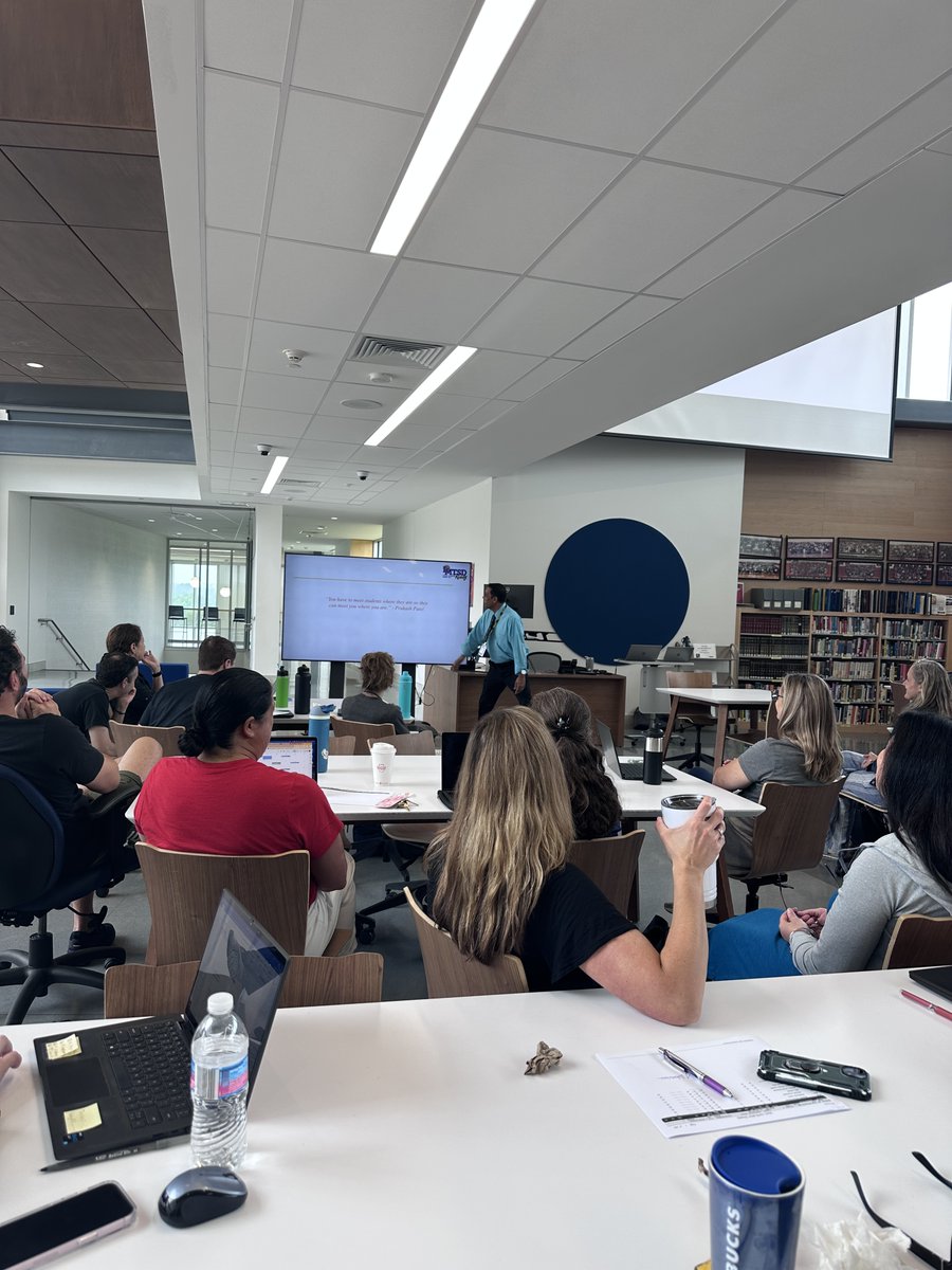 On the last day of school, <a href="/LMTSD/">LMTSD</a> HS staff brought the kind of energy most dream of. Honored to lead a PD session on AI with such a passionate, curious group.
You showed up and showed out — let’s keep the momentum going!

#AIinEducation #LMTSD #PDDay