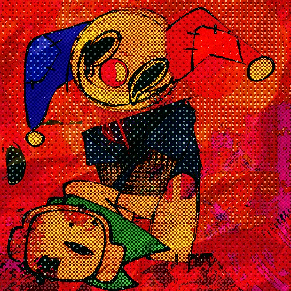 DiaryofDonut's tweet image. [ CW / EYESTRAIN ]
And everytime I cry, it&apos;s about you 
And everytime I laugh, it&apos;s for you too. 

#originalart #robloxoc #originalcharacter