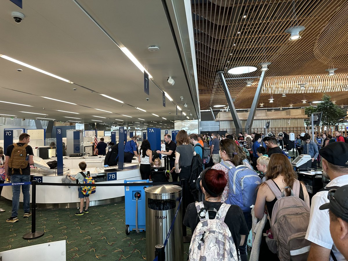 If you’re trying to set a record at the airport and saw this, wwyd?