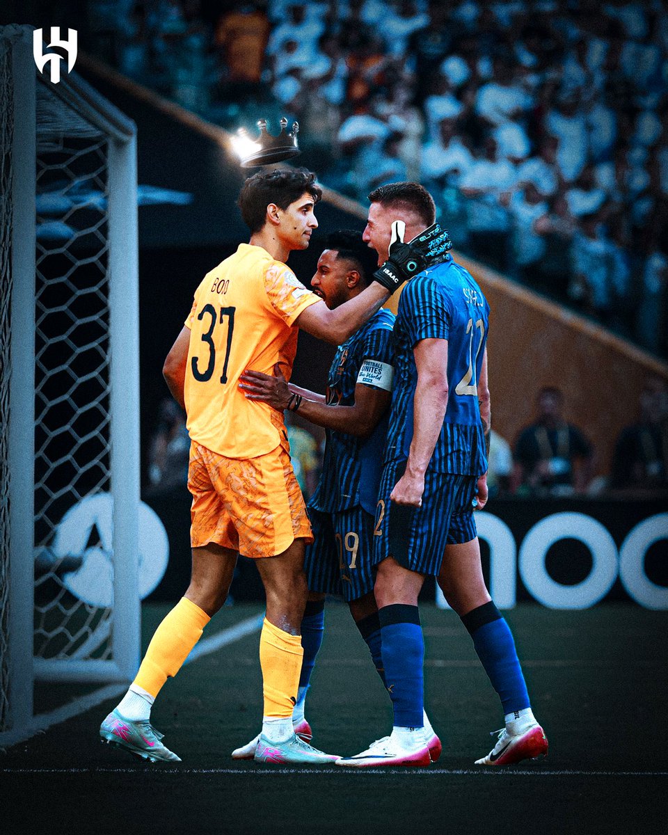 صمام الأمان 🩶🩶💪🏼💪🏼
 #الهلال_ريال_مدريد
#بونو