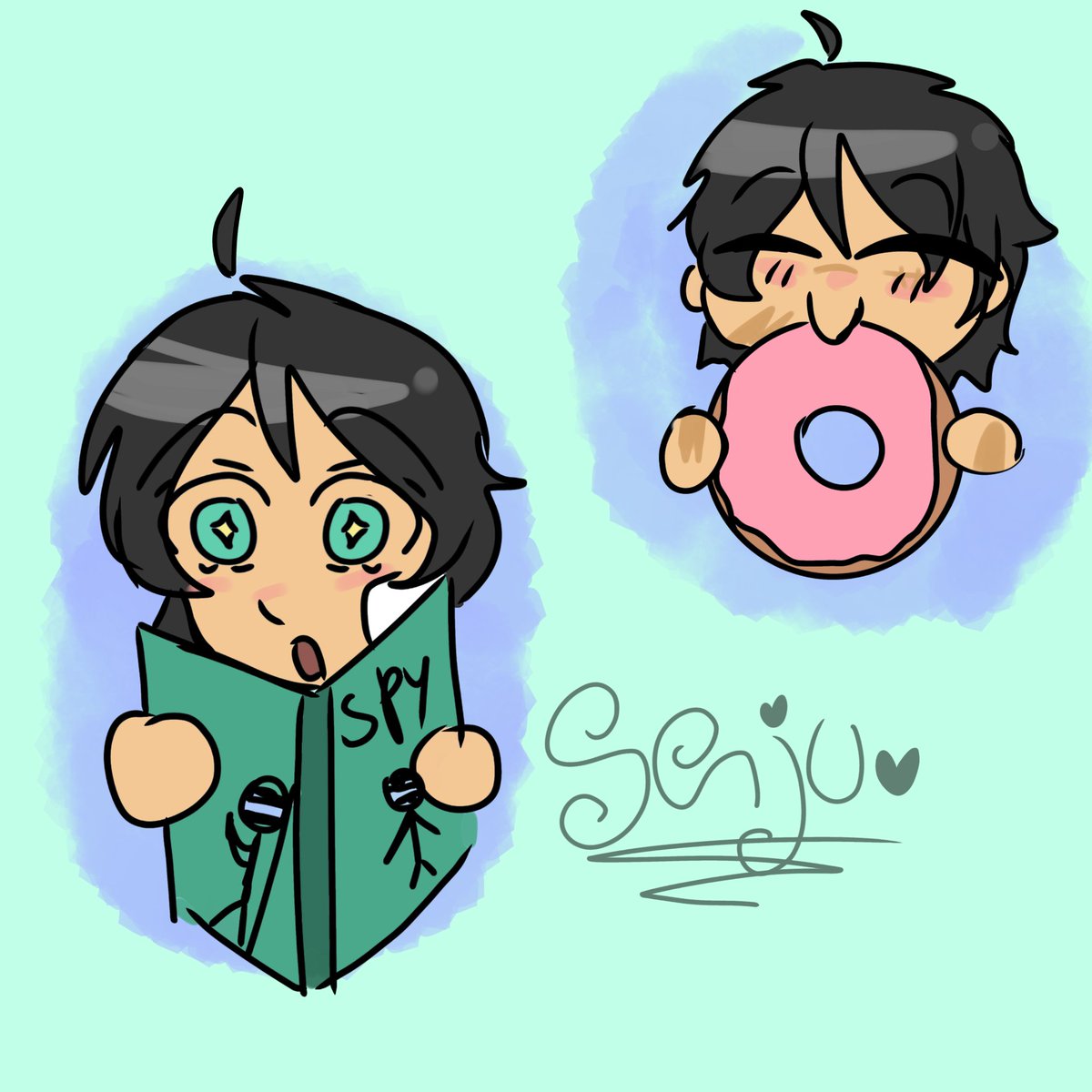 Día 6 y 7 de la Tom week 

Ando muy ocupada como para hacer algo muy elaborado pero hice algo sencillo
Aquí los temas que elegí por si no entienden jsjs
Día 6: cosa favorita de Tom (donas)
Día 7: pasado/presente/futuro
#tomdcweek