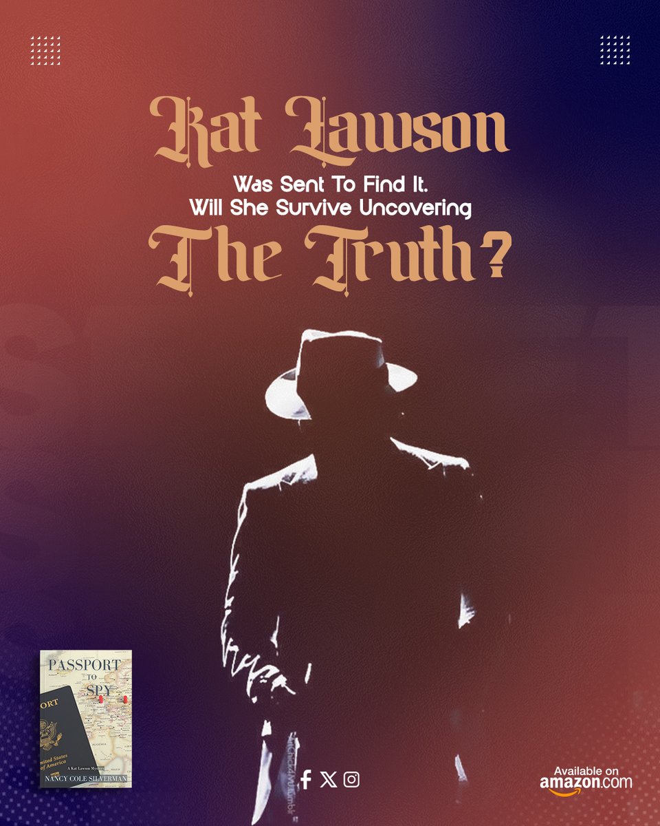 AuthorSilverman's tweet image. In Passport to Spy, journalist Kat Lawson uncovers Nazi-looted art at a German museum, exposing dangerous secrets tied to war crimes.
Grab your copy now:
a.co/d/eHpCpwN
#ArtWorldSecrets #SpyFiction #authors #HistoricalThriller #bookish #booklover