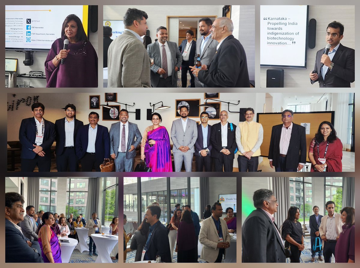 ABLE (@able_indiabio) on Twitter photo A Networking Reception in #Boston hosted by <a href="/ITBTGoK/">ITBT Karnataka</a> & ABLE, leaders from #India & #USA explored Karnataka’s innovation ecosystem. Karnataka’s proactive governance, global R&D investments & vibrant talent pool are transforming it into one of the world’s top biotech destinations. A Networking Reception in #Boston hosted by <a href="/ITBTGoK/">ITBT Karnataka</a> & ABLE, leaders from #India & #USA explored Karnataka’s innovation ecosystem. Karnataka’s proactive governance, global R&D investments & vibrant talent pool are transforming it into one of the world’s top biotech destinations.