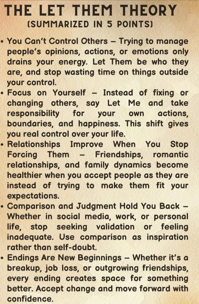 💥Let Them!! Wise Words!! Happy Thursday Tweeps!!🧡💥

#thursdaymotivation 
#BeKindAlways