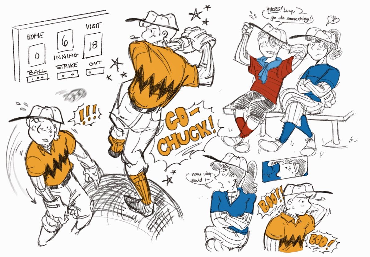 The power of INCENTIVE! (1/2)
⚾️💫💙
#Charlucy #Peanuts